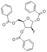 2-Deoxy-2-fluoro-1,3,5-tribenzoate-alpha-D-arabinofuranose